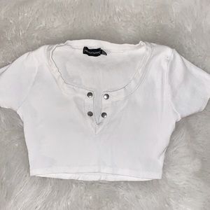 Crop top from pretty little things